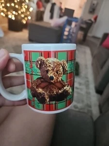 Christmas Huston Harvest Teddy Bear Mug. - Picture 1 of 6