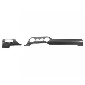 Carbon Fiber Dashboard Panel Cover Trim Kit for Ford Mustang 2015-2023 - Picture 1 of 6