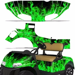 Golf Cart Graphics Kit Decal Sticker For E-Z-Go Freedom RXV 15-22 ICE GREEN - Bild 1 von 4