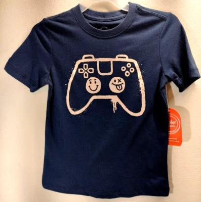 Camiseta de manga corta Wonder Nation para niños talla XS 4-5 azul camiseta para jugadores NUEVA Foto 1 de 4