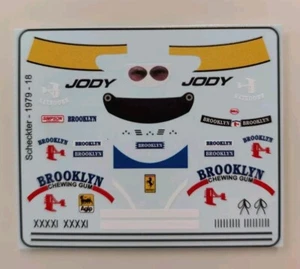 Ferrari 312T4 Jody Scheckter " Figure Decals " 1979 1/18 - Bild 1 von 1
