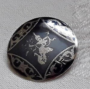 Vintage Siamese Sterling Silver brooch or Pendant In good condition. - Picture 1 of 5