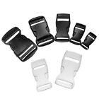 2pcs Black/White Curved Buckle Lock 6 Styles Side Release Buckles  Outdoor Tool