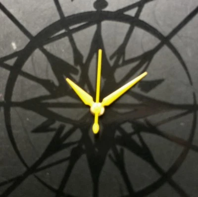 NEW YELLOW ALPHA WATCH HAND SUITABLE FOR BULOVA ACCUTRON 214 OR OTHERS - Image 1 of 3