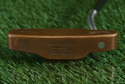 VINTAGE SLAZENGER KIRK CURRIE BLADE PUTTER (RARE SCP1) 35" SHAFT LAMKIN GRIP RH - Image 1 of 4