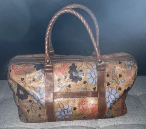 Bolso de Lona PATRICIA NASH Weekender Flores Usado Ver Fotos - Imagen 1 de 24