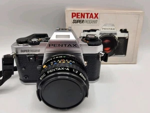 PENTAX Super PROGRAM 35mm Film Camera w/ SMC Pentax-A 50mm f/2.0 Lens FOR PARTS - Picture 1 of 19