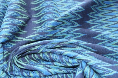 Jersey 3,50€/m² Doublejersey, Blautöne G20 - Bild 1 von 3