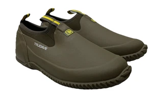 Zapatos de jardín impermeables para hombre Botas de lluvia para mujer Calzado sin cordones Goma Oliva - Imagen 1 de 10