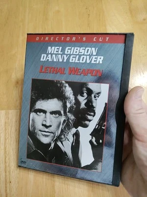 Lethal Weapon Director's Cut DVD Mel Gibson Danny Glover Pre-Owned Warner Bros Foto 1 de 4