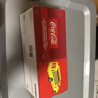 First Gear # 19-2922 Coca-Cola 1951 Ford Bottler’s Truck Replica 1:34 scale  MIB - Image 1 of 4