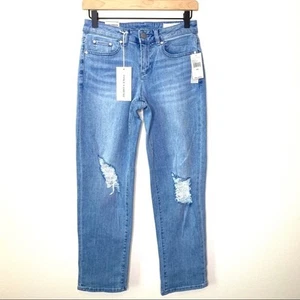 Vince Camuto Women’s Distressed Cropped Jeans Size 25 New With Tags - Picture 1 of 7