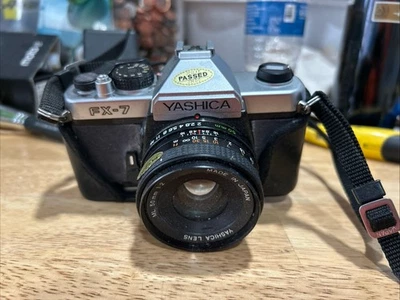 Yashica FX-7 Super Camera Yashica UNTESTED (mvbl) - Image 1 of 4