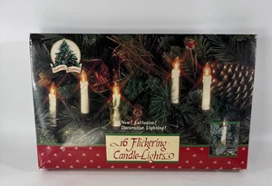 Holiday Classics 16 Flickering Candle Lights by Dynasty Christmas tree lights - Picture 1 of 4
