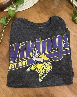 Camiseta gris Minnesota Vikings XL Foto 1 de 4
