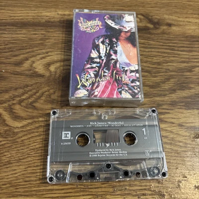 Rick James, Wonderful Cassette 1988 Reprise Records - Image 1 of 3