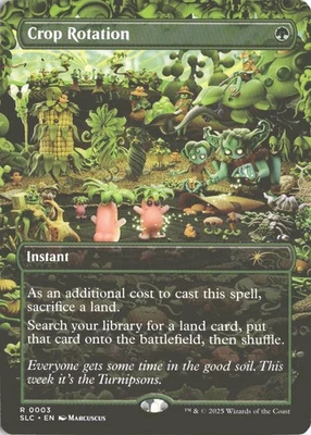 MTG Crop Rotation (0003) *Non-Foil* Secret Lair: Encyclopedia MT/NM Free Ship - Image 1 of 2