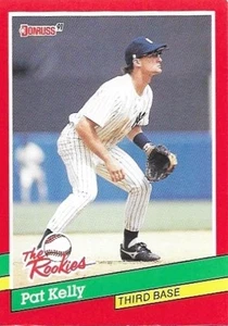 1991 Donruss The Rookies - Pat Kelly #1 (RC) - Picture 1 of 2