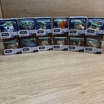 Lote de 12 figuras Mandalorian The Child de Star Wars The Bounty Collection Foto 1 de 4