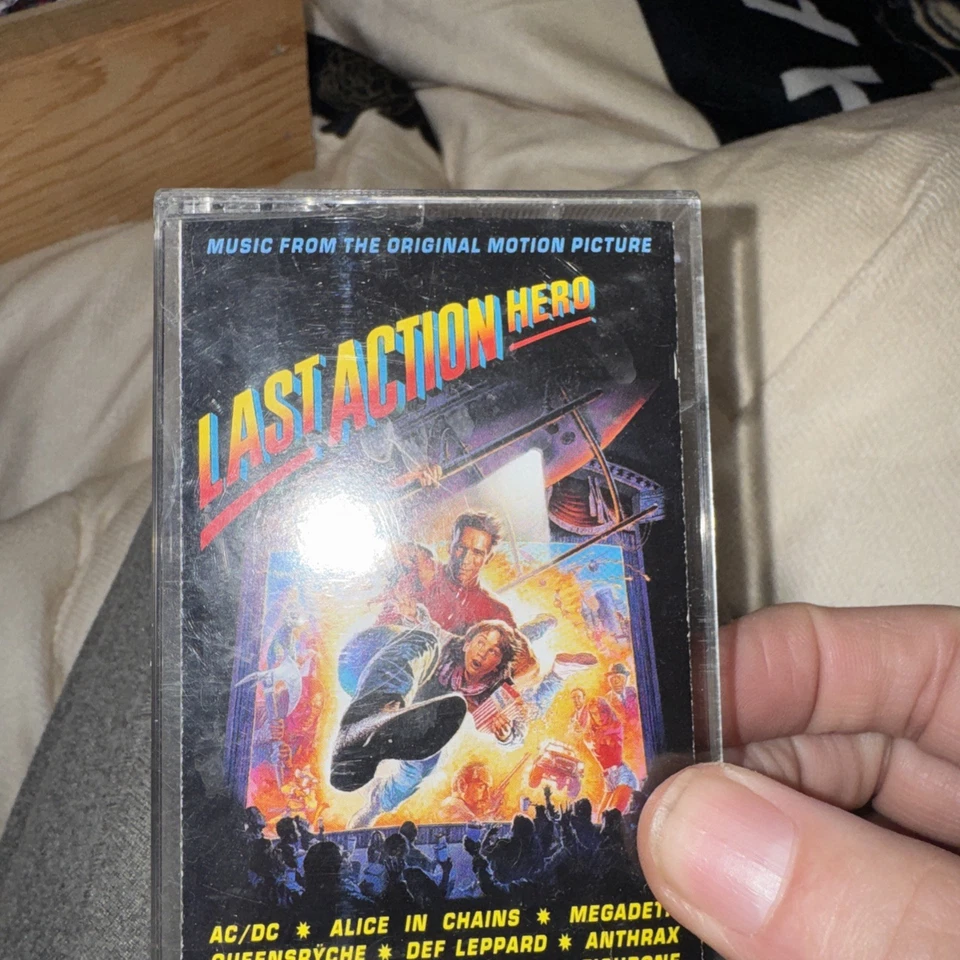 Last Action Hero Soundtrack Cassette Tape 1993. Alice In Chains, Megadeth CT - Image 1 of 2