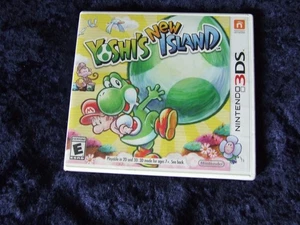 2014 Nintendo DS Yoshi's New Island Cartridge Case and Brochure Only - No Game - Picture 1 of 3