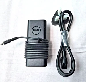 Cargador de computadora portátil adaptador de CA Dell 65W original USB-C para Latitude / XPS / Chromebook - Imagen 1 de 3