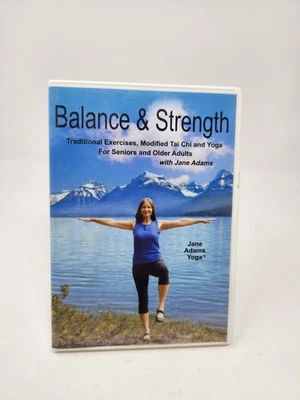 Balance & Strength Exercises for Seniors 9 Practices Jane Adams Fitness DVD - Image 1 of 4