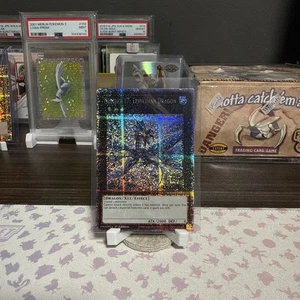 NUMBER 17: LEVIATHAN DRAGON QUARTER CENTURY SECRET RARE RA04-EN154 YUGIOH! - Picture 1 of 1