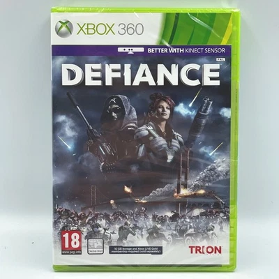 Defiance • Kinect Compatible • Microsoft Xbox 360 • New & Sealed • Video Game - Image 1 of 2