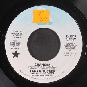 TANYA TUCKER: changes / mono ARISTA 7" Single 45 RPM - Picture 1 of 2