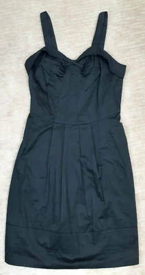 Richard Chai for Target Women's Sz 5 Black Sweetheart A Line Sundress Classic Foto 1 de 4
