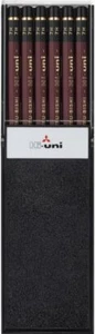 Mitsubishi Pencil Pencil High Uni 7H 1 Dozen 12 pencils HU7H From Japan - Picture 1 of 6