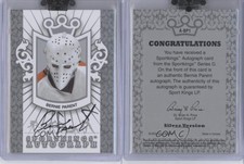 2010 Sportkings Series D Auto Silver Bernie Parent #A-BP1 Auto HOF