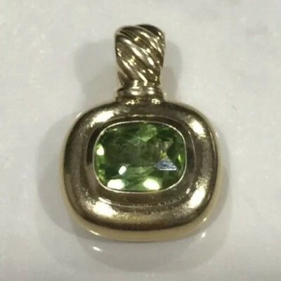¡Colgante de peridoto de oro amarillo de 18 quilates David Yurman! Foto 1 de 4