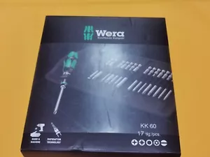 Juego de brocas de destornillador intercambiables Wera 059295 Kraftform Kompakt KK60 17 piezas - Imagen 1 de 3