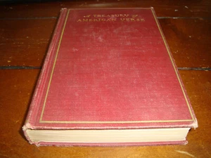 A treasury of American Verse Walter Learned 1897 Hardcover - Picture 1 of 9