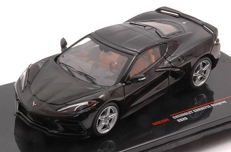 Chevrolet Corvette C8 Stingray 2020 Black 1:43 IXO MOC304 - Immagine 1 di 1