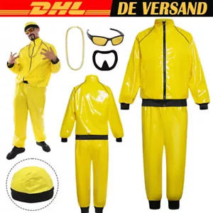 Ali G Vintage 90er 80er Jahre Outfit Trainingsanzug Set Karneval Kostüme Herren - Bild 1 von 21