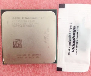 Used AMD Phenom II X4 955 3.2 GHz Quad-Core Black Edition Processor AM3 AM2+ CPU - Picture 1 of 2