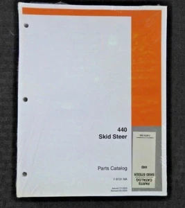 GENUINE CASE 440 SKID STEER UNI LOADER TRACTOR PARTS MANUAL CATALOG SEALED MINTY - Picture 1 of 3