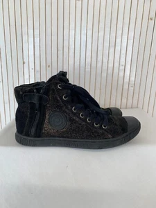 Chaussures Pataugas Fille Cuir Paillettes P.30 C36 - Imagen 1 de 6
