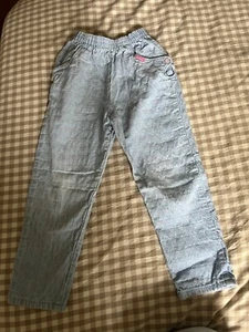 Osh Kosh Vintage Light Denim Floral Jeans Girls - Picture 1 of 4