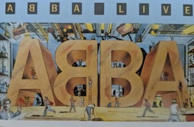 ABBA - Live (1986) cassette - Image 1 of 3