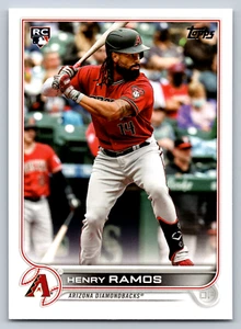 Tarjeta de béisbol de radiocontrol 2022 Topps #455 Henry Ramos Arizona Diamondbacks - Imagen 1 de 2
