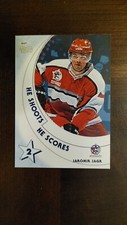 2002-03 Be a Player All-Star Edition He Shoots-He Scores Points Jaromir Jagr