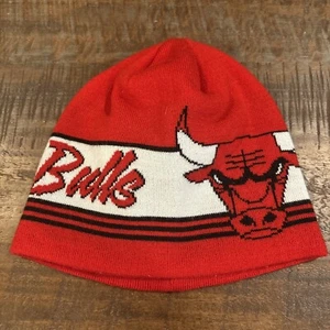 Chicago Bulls Adidas Knit Beanie Hat NBA Baskerball - Picture 1 of 6