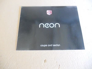 NOS Original 1995 Dodge Neon Dealership Sales Brochure - Bild 1 von 8