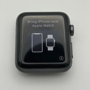 Apple Watch Series 3 42mm Space Gray Aluminum GPS + Cellular [Watch Only] - Picture 1 of 3