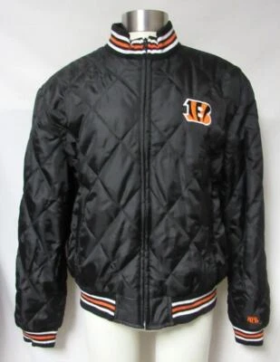 Cincinnati Bengals Women's Size Large Quilted Jacket C1 6305 - Image 1 of 2