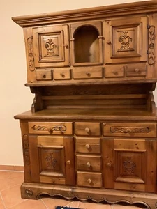 VOGLAUER Anno 1600 Küchen Buffet Landhaus Schrank Bauernschrank Anrichte Massiv - Bild 1 von 9
